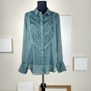 Free People Sheer Blouse
